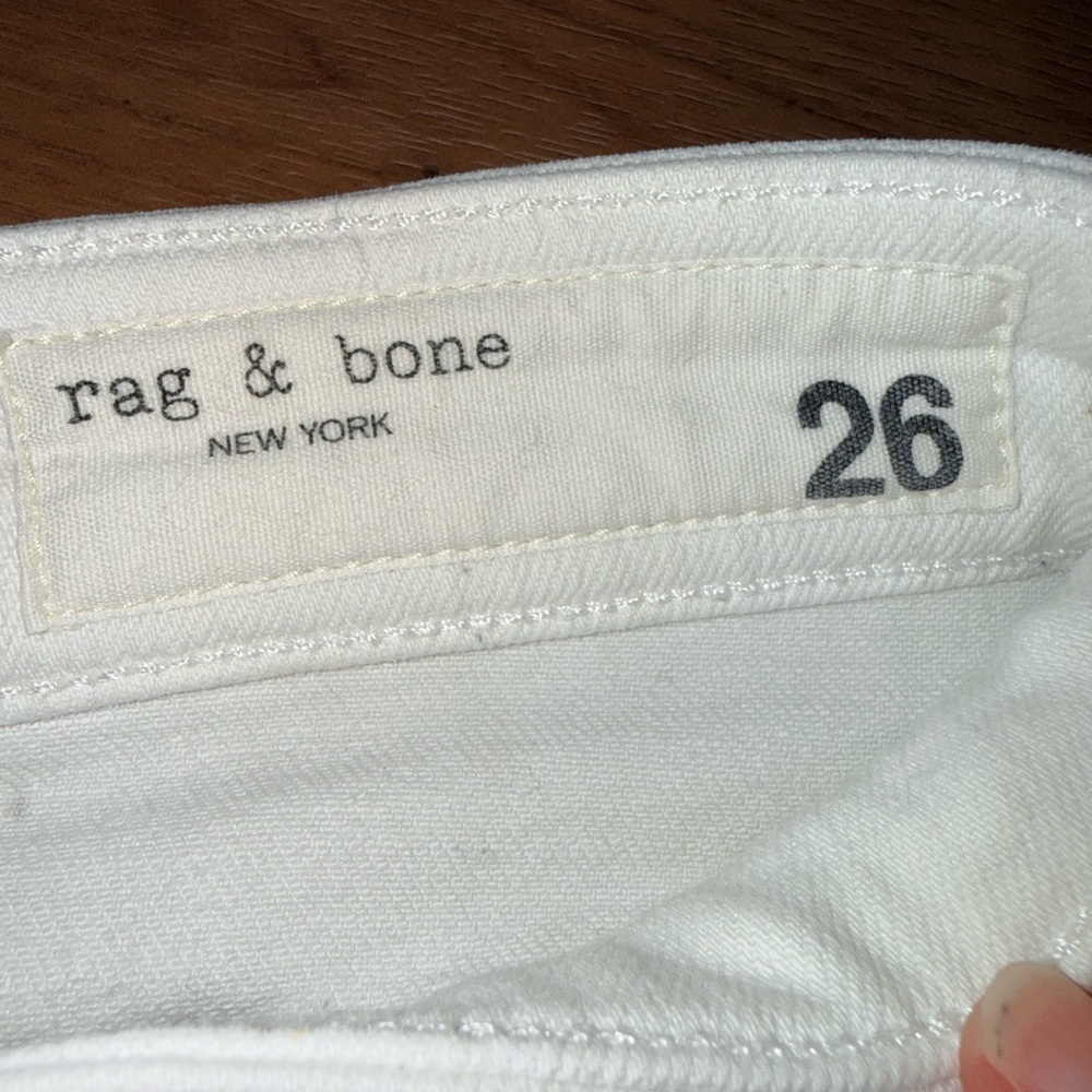 Pristine Excellent Rag & Bone Nina High Rise Ankle Skinny Jeans 26 - Picture 7 of 15